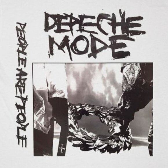Depeche Mode People Are People Unisex T Shirt 80s New Wave Tee 90 - Picture 2 of 5